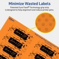 thumbnail image 5 of Avery Printable Rectangle Labels, Bright Orange, 1" x 3", 320ct, 5 of 11