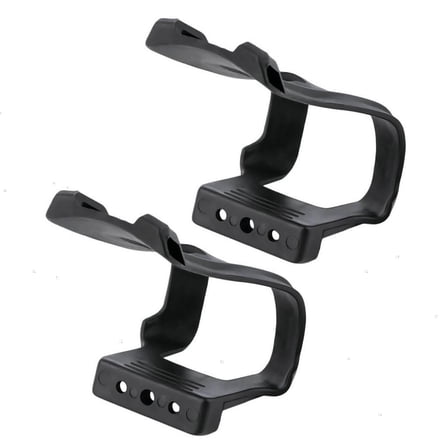 NANMELX Road Bike Pedal Toe Clip Bicycles Pedal Half Clip Cycling Pedals Toe Clip Strap