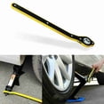 thumbnail image 2 of Labor-saving Car Scissor Jack Ratchet Wrench Tire Wheel Tool Handle Repair E5F1, 2 of 6
