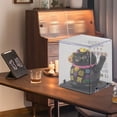 thumbnail image 1 of 2 Inch Cute Cat Ornament with Solar Light Panel, Wide Application for Desk, Car, Home Decoration, 1 of 7