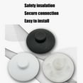 thumbnail image 6 of 2Pcs Round Foot Reset Button Online Switches Foot Pedal Push Switches Inline Lamp Light Control Footswitch Enduring, 6 of 13