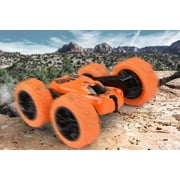 Abco Tech Remote Control Car | RC Stunt Car Double Sided | Rotating Racing Car 360° Flip | 2.4 GHz Remote Control