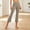 Khaki Leggings Women, variant on CFLVAEK Flare Yoga Pants for Women Stretch High Waisted Capri Leggings Solid Color Tummy Control Workout Cropped Legging Khaki XL