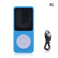 thumbnail image 2 of Reproductor de MP3 Injueey Pantalla Digital Portátil 8G Bluetooth 5.0 Azul, 2 of 6