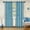 Aquarius, variant on Superior Semi-Sheer Moroccan Printed Curtain Set of 2, 52" x 63", Ivory