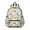Tractor and Trucks White Pattern, variant on Tractor and Trucks White Pattern Cute School Backpack with Padded Back and Adjustable Shoulder Straps 13.4"x11"x4.7"