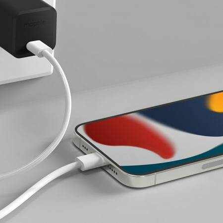 mophie - Power Adapter USB-C 30W GAN - White