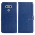 thumbnail image 4 of Mobile Phone Cover for Lg V50, Cover Premium Pu Leather Tpu Flip Cover Magnetic Closure Card Compartment Stand Function Wallet with Lanyard Protective Cover, 4 of 7