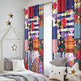 thumbnail image 5 of Blackout Kids Curtains,Pioneer Flower Floral Print Pattern Childrens Insulated Curtains Set Of 2,Bedroom Essentials,Toddler Room Decor 52"x84", 5 of 5