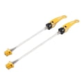 thumbnail image 1 of Ensemble de Brochettes de Vélo Essieu Vélo en Alliage d'Aluminium Portable Quick Release Brochettes de Roue Moyeu pour BMX Vélo de Route d'Intérieur Composant Vélo Or, 1 of 10