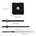 thumbnail image 3 of Reloj silencioso DIY, reloj silencioso, movimiento de pared, reloj de barrido, movimiento de reloj, movimiento de Motor, accesorios deportivos, 3 of 5