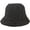 Black, variant on CoCopeaunts Women Bucket Hat Solid Color Casual Simple Bucket Caps Bell-Shaped Hollow Design Stretchy Warm Knitting Beanie Hat