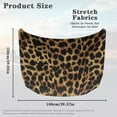 thumbnail image 7 of Uorisanigo Car Hood Cover Waterproof Polyester Cheetah Leopard Print Car Hood Cover All Weather Universal Auto Hoods Protective Accessories for SUV Sedan Truck Pickup, Elastic Fabric, 7 of 7