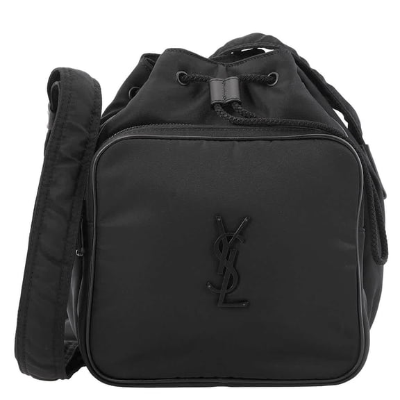 Saint Laurent Niki Small Nylon Bucket Bag