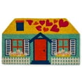 thumbnail image 1 of Colourful House Shaped Doormat, 1 of 1
