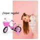 thumbnail image 5 of Bicicleta Infantil Rosa R12 Con Cansta y Ruedas Entrenadoras 2-4 Años, 5 of 6