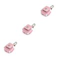 thumbnail image 2 of Shengyu Wireless Earphone Charging Case Protector Bag Anti-lost Metal Clip Fit pink 3Set, 2 of 6