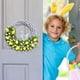 thumbnail image 4 of Corona colgante de Pascua | Decoración acrílica de primavera para puerta de 25 cm - Decoración interior y exterior con huevos de Pascua y flores para hogar, puerta principal, chimenea, fiesta, 4 of 5