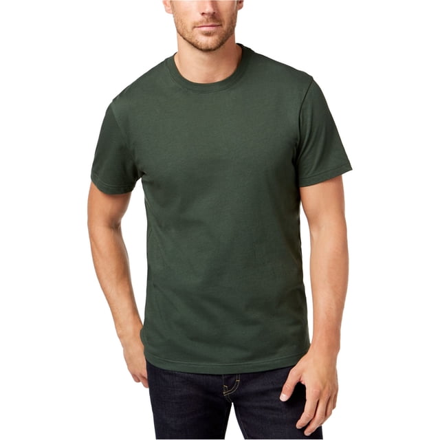 Camiseta Básica de Rendimiento Club Room Hombre Verde Oscuro L