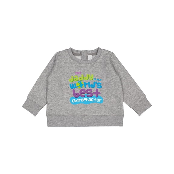 Inktastic Chiropractor Daddy Baby Sweatshirt