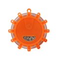 thumbnail image 3 of nipocaio 1PC Battery Operated 15 LED Amber Warning Light, 9 Flashing Pattern Road Safety Lights, Multifunctional Emergency Light,10.7*3.3cm, 3 of 5