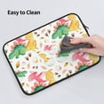 thumbnail image 6 of Bingfone Cute Baby Dinosaurs Laptop Sleeve Case 13 Inch, 360° Protective Computer Carrying Bag, 6 of 9