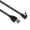 0.3m, variant on Necvior Right Angle USB to Mini USB Right Angle Data Cable Flexible Silicone Cord Perfect for Smartphones Tablets Laptop