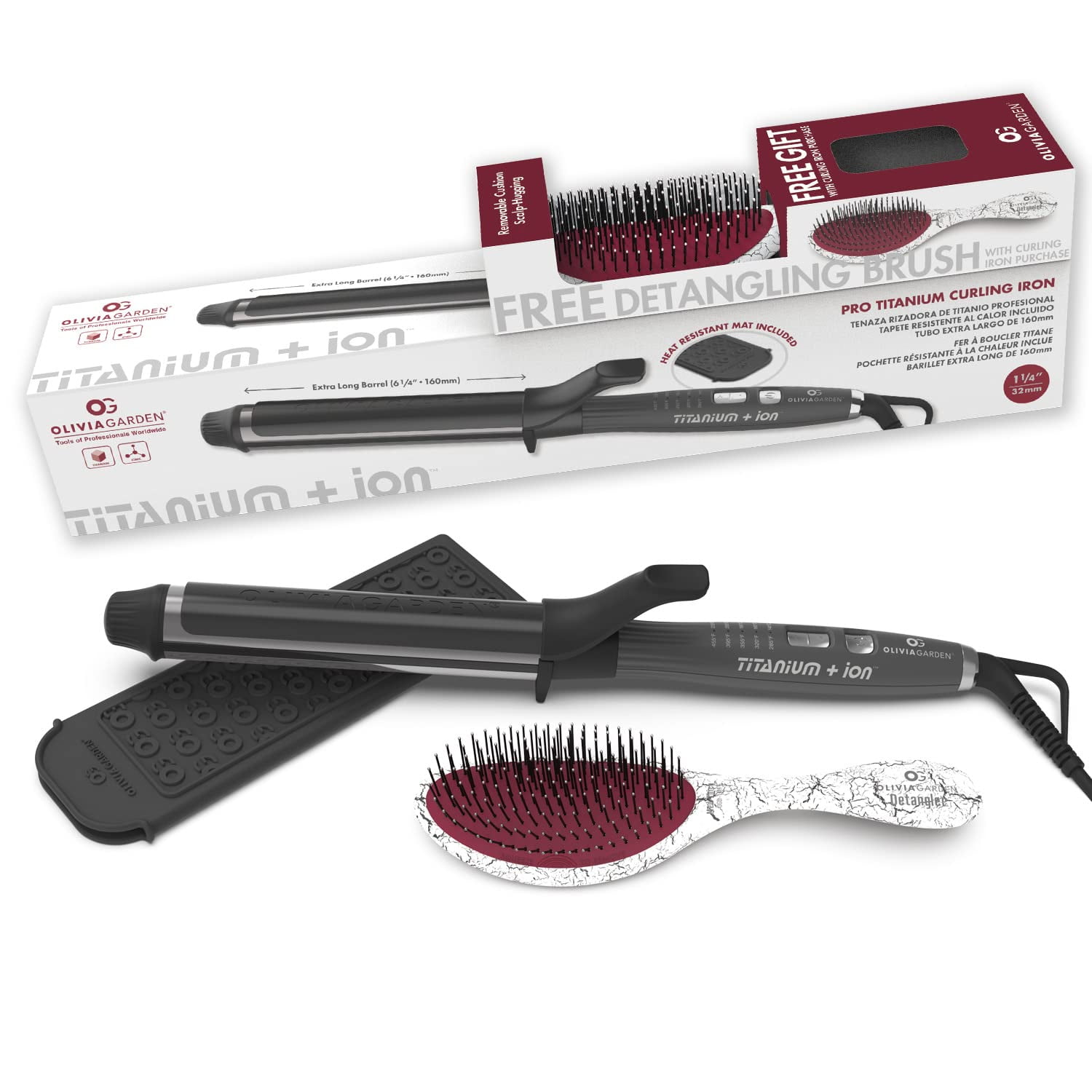 BaBylissPRO Nano Titanium Professional Hair Styling Miracurl Iron