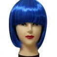 thumbnail image 4 of Women Short BOB Hair Wig Straight Bangs Cosplay Party Stage Show 13 Colors Party Supplies, 4 of 6