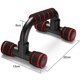thumbnail image 3 of Barras de flexiones - Equipo de entrenamiento en casa con agarre de espuma acolchado y estructura resistente antideslizante - Soportes de flexiones portátiles para fitness en casa - Manijas de, 3 of 6