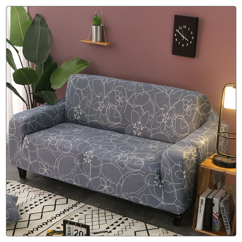 Stretch Sofa Cover Printed Slipcover Dustproof Furniture