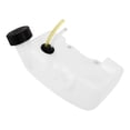 thumbnail image 1 of White Plastic Fuel Tank for Mower with Large Capacity and Durable Design Fits Most Gardening Mowers, 1 of 8