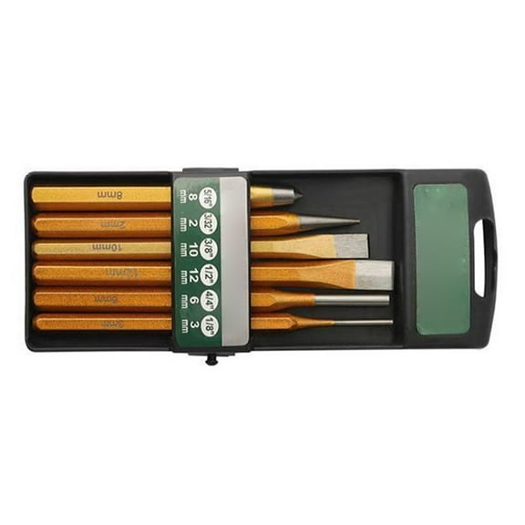 6Pcs Chisel Set Concrete Digging Tools Masonry Punching for Brick Metal Stone