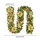 thumbnail image 3 of Guirnalda Navideña de Agujas de Pino de Pvc de 2,7 Metros | Corona de Vegetación Navideña Realista | Enredadera Navideña Versátil para Puertas, Repisas y Árboles | Decoración Festiva Fácil de Moldear, 3 of 5