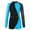 Blue Green, variant on YONGHS Kids Girls Dance Gymnastics Leotards Unitard Biketard Long Sleeve Bodysuit