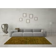 thumbnail image 3 of Ahgly Company Indoor Rectangle Abstract Yellow Modern Area Rugs, 2' x 4', 3 of 4