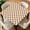 Beige Grid, variant on Square Fitted Tablecloth with Elastic Edge Design Table Cover Waterproof Stain-Resistant Wipeable Table Cloth for Kitchen Dining Picnic Patio Outdoor Party Beige Grid 36x36 Inch