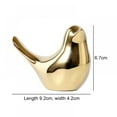 thumbnail image 2 of Bird Statues Home Decor Modern Style Gold Decorative Ornaments For Living Room Bedroom Office Desktop Cabinets, 2 of 9