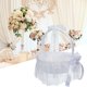 thumbnail image 1 of Cesta de boda Decoración Suministros románticos Durable Multipropósito Elegante Fondo práctico Accesorios para novia Fiestas Compromiso A Colco Cesta de boda, 1 of 8