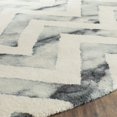thumbnail image 2 of Safavieh Dip Dyed Ivory Contemporary Rug - Round 7', 2 of 2