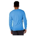 thumbnail image 3 of CP15 Hanes Champion Adult Long-Sleeve Ringspun T-Shirt - Light Blue - L, 3 of 8