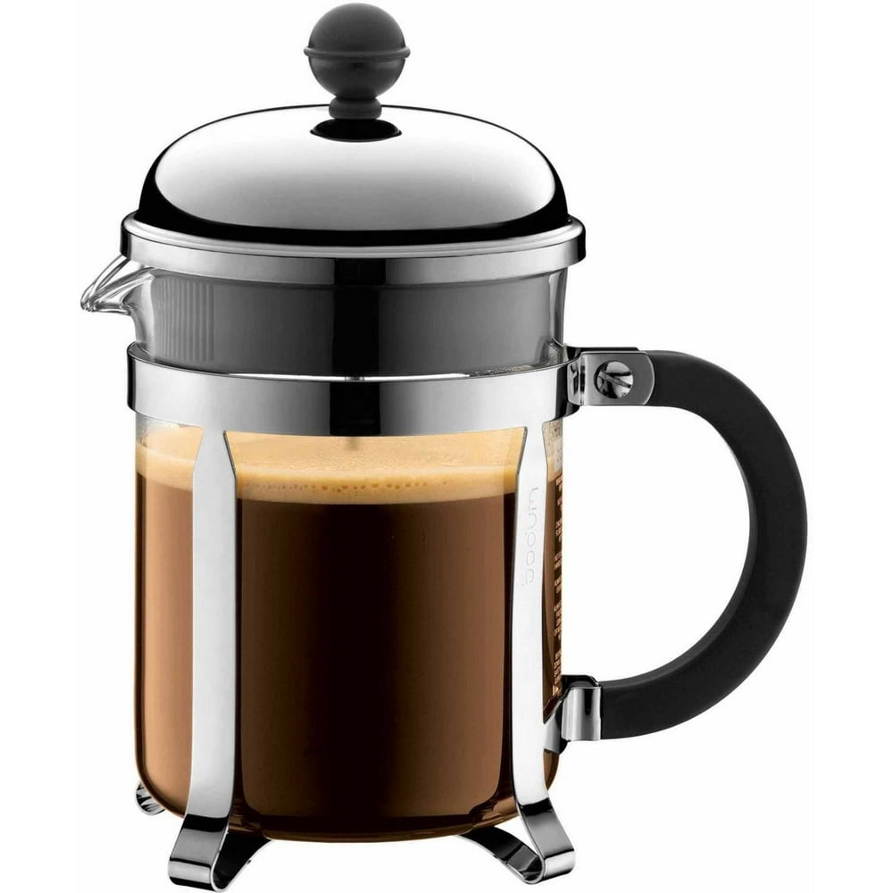 Bodum Chambord French Press Coffee Maker, 17 Ounce, Chrome Walmart
