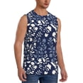 thumbnail image 2 of Balery Plant Men's Sleeveless Muscle Shirts Workout Tank Top, Moisture Wicking, Odor Protection-Large, 2 of 8
