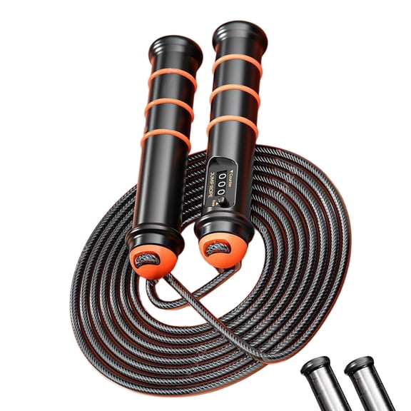 Yokua Skip Rope with Counter, Weighted Skipping Rope for Fitness School Examination