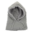 thumbnail image 3 of Gorro Con Babero Para Envolver Al Aire Libre, Transpirable, Apariencia Simple, Gorro Con Capucha Para Ciclismo, A Prueba De Viento, Suave Y Cómodo Para Viajar ANGGREK Gris claro, 3 of 8