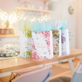 thumbnail image 3 of 12 Pack Small Kraft Paper Gift Bags with Handles, Floral Thank You Bag for Small Business,Wedding Party Favors,Baby Shower, 3 of 8