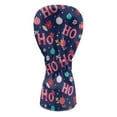 thumbnail image 2 of Yuyamidu HO-HO-HO Golf Club Head Covers for Women Men Colorful Lights Golf Accessories Club Covers for 3/5 Woods and Driver Fairway Hybrids, Christmas, 2 of 7