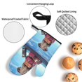 thumbnail image 3 of Sikiie Elephant Sits Oven Mitts and Pot Holders, Silicone Oven Gloves, Heat Resistant Oven Mitts 4Pcs Set, 3 of 6