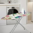 thumbnail image 2 of Kuiaobaty Floral Hummingbird Leaf Pattern Ironing Board Cover Non-Slip Universal Stretchy Cover with Hook and Loop Fastener Strap and Elasticized Edges for Friends Home Decor, 2 of 5