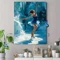 thumbnail image 4 of Figure Skater Canvas Wall Art, Elegant Ice Skating Sports Print, Modern Home Decor, 4 of 8